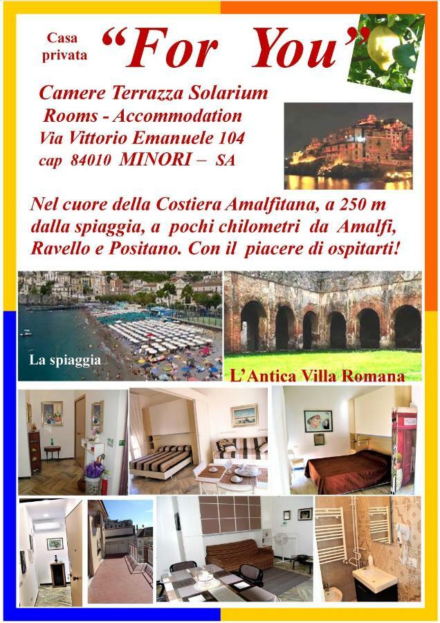 Casa Privata For You Минори Экстерьер фото